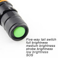 Flashlight Long Range Aluminum Lamp Camping Led Electric Torch